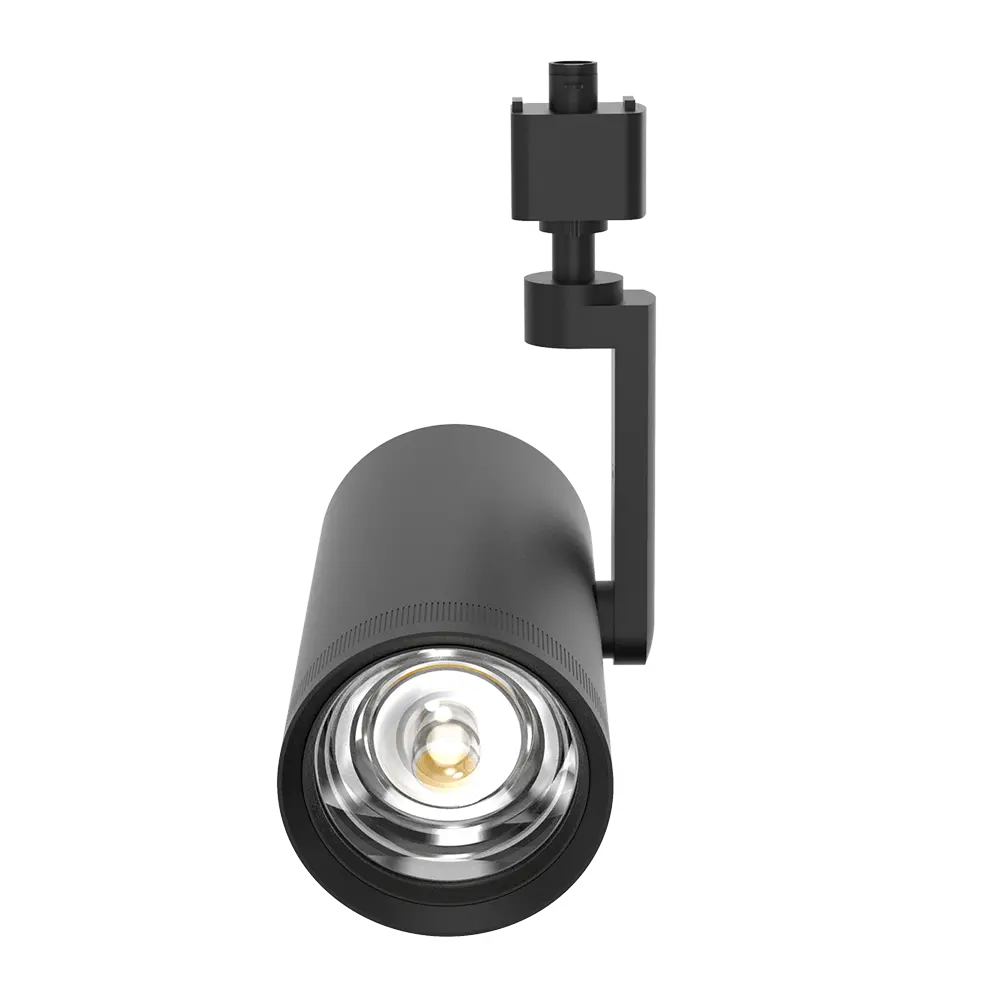 Black TL04 LED Track Lights (3) Black TL04 LED Track Lights 3 of theonlighting.com