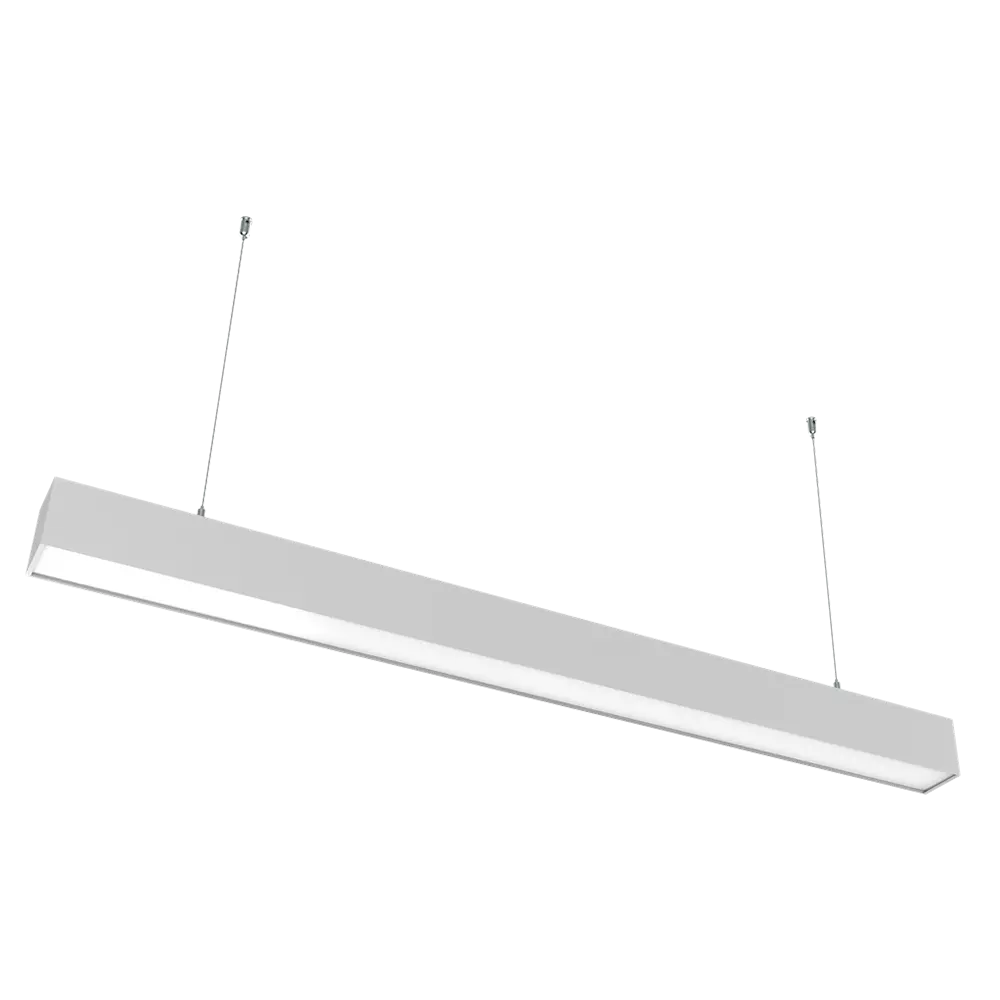 LS01 LED Up&Down Linear Strip Lights-4FT White Hanging LS01 LED Up&Down Linear Strip Lights-4FT White Hanging of theonlighting.com