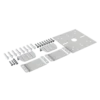 LS01 LED Up&Down Linear Strip Lights Installation Accessories - LS01 LED Up&Down Linear Strip Lights Installation Accessories of theonlighting.com