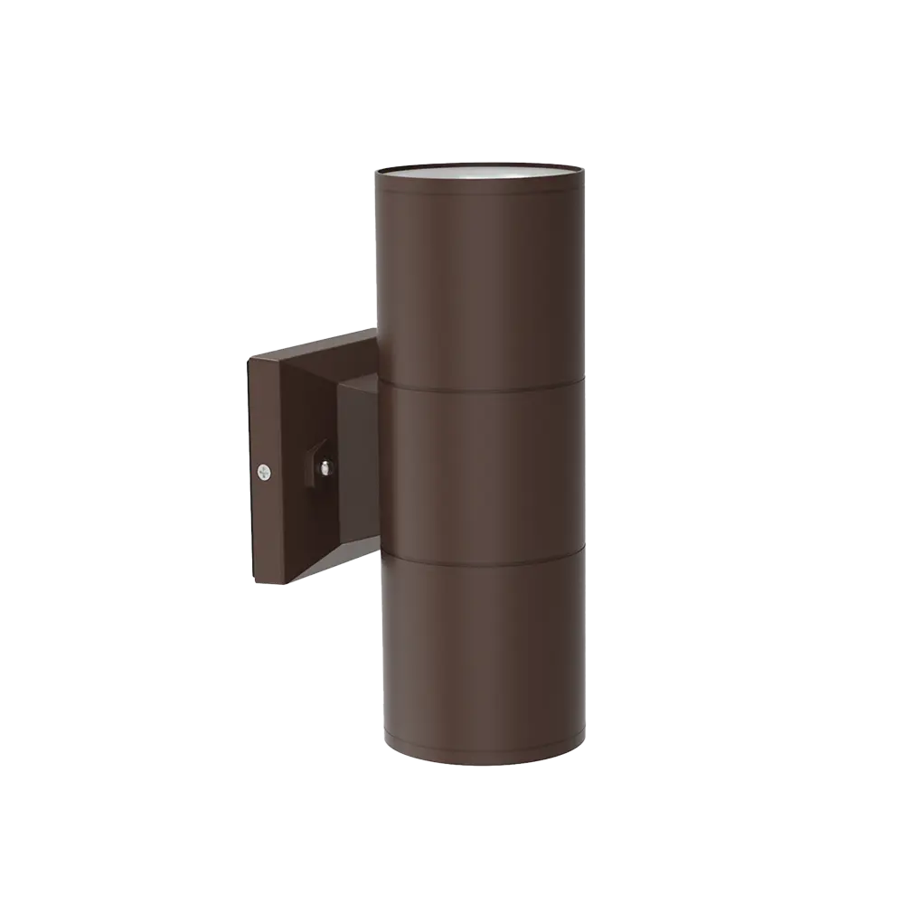 CWS01 Led Cylinder Wall Sconce Lights-Brown of theonlighting.com